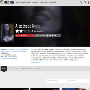 Alex Essoe, Nude Celebrities List