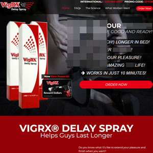 VigRX Delay Spray, Male Enhancement Pills
