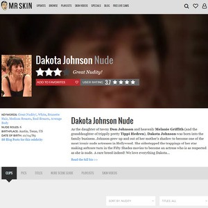 Dakota Johnson, Nude Celebrities List