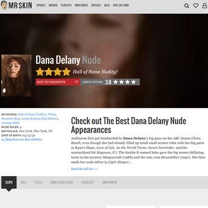 Dana Delany, Nude Celebrities List