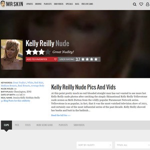 Kelly Reilly, Nude Celebrities List