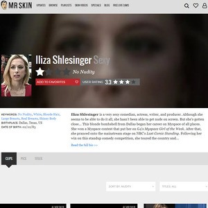 Iliza Shlesinger, Nude Celebrities List
