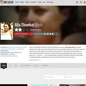 Alia Shawkat, Nude Celebrities List