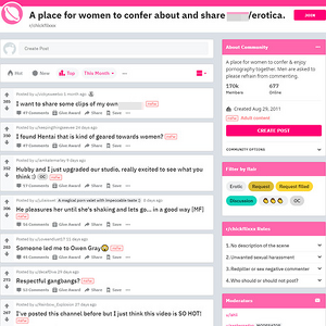 ChickFlixxx, Reddit NSFW List