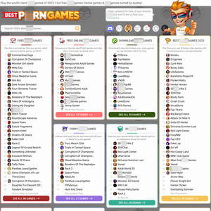BestPornGames.com, Porn Review Sites