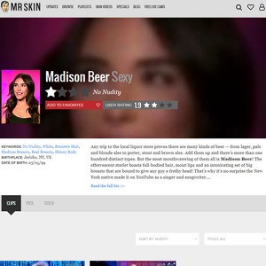 Madison Beer, Nude Celebrities List