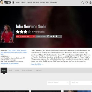 Julie Newmar, Nude Celebrities List