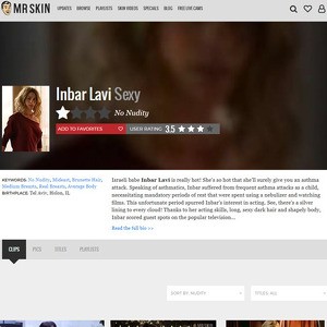 Inbar Lavi, Nude Celebrities List