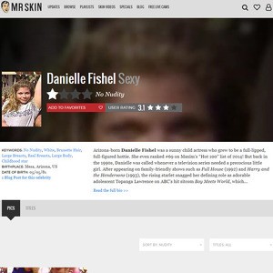 Danielle Fishel, Nude Celebrities List