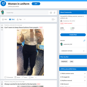 Reddit Military Gone Wild, Reddit NSFW List