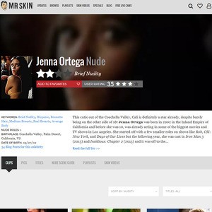 Jenna Ortega, Nude Celebrities List