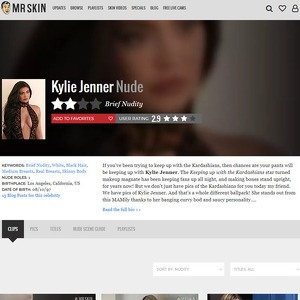 Kylie Jenner, Nude Celebrities List