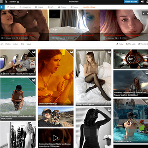 Fappenist, Celebrity Porn Sites