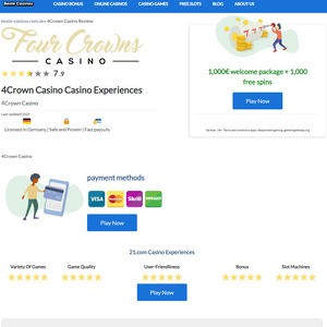 4 Crowns Casino, Betting Sites