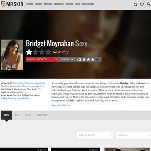 Bridget Moynahan, Nude Celebrities List