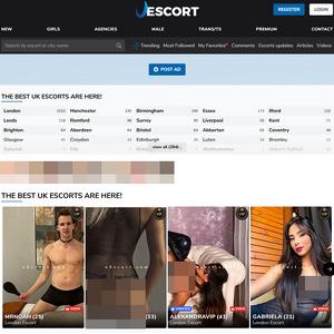 uEscort, Escort Sites