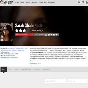 Sarah Shahi, Nude Celebrities List