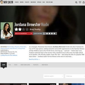 Jordana Brewster, Nude Celebrities List