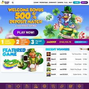 DuckyLuck, Betting Sites
