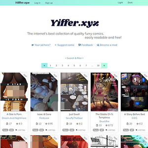 Yiffer, Porn Comics Sites