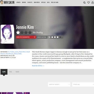 Jennie Kim, Nude Celebrities List