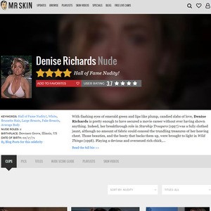 Denise Richards, Nude Celebrities List