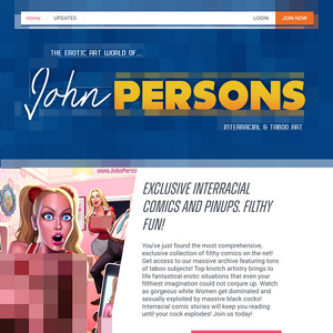 John Persons, Premium Porn Comic Sites