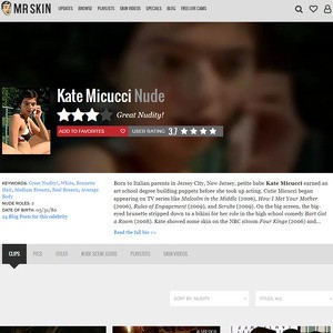 Kate Micucci, Nude Celebrities List