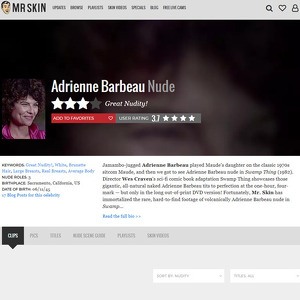 Adrienne Barbeau, Nude Celebrities List