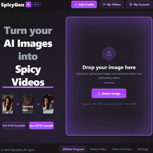 SpicyGen, Undress AI Sites