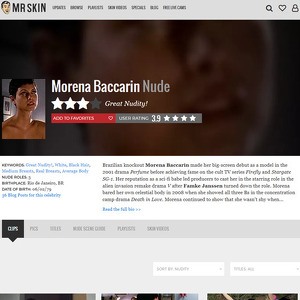Morena Baccarin, Nude Celebrities List