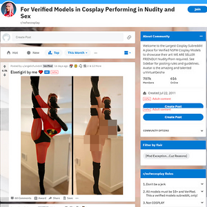 Reddit NSFW Cosplay, Reddit NSFW List