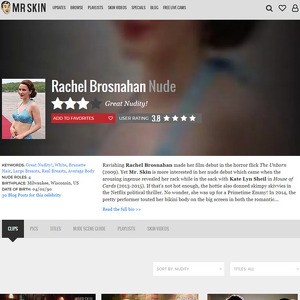 Rachel Brosnahan, Nude Celebrities List