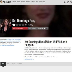 Kat Dennings, Nude Celebrities List