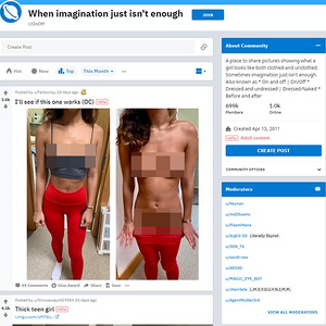 OnOff, Reddit NSFW List