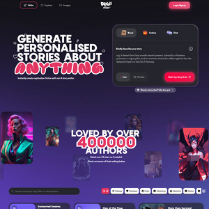 DreamPress, AI Erotic Story Generators