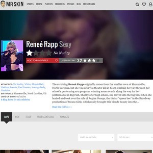Renee Rapp, Nude Celebrities List