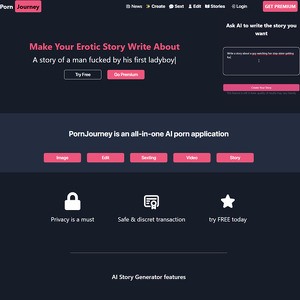 PornJourney, AI Erotic Story Generators