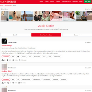 Lush Stories Audio, ASMR Porn Sites
