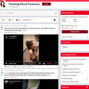 Reddit Cheating Wives, Reddit NSFW List