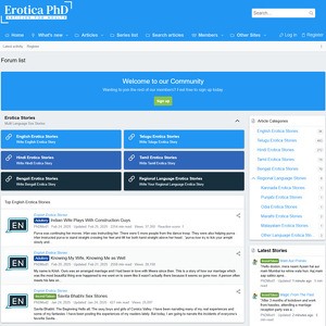 Erotica PhD, Sex Stories Sites