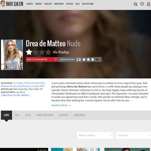 Drea de Matteo, Nude Celebrities List
