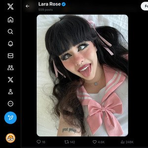 Lara Rose, Best Fansly Girls List