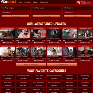 YooGirls, Premium Fetish Porn Sites