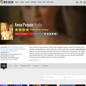 Anna Paquin, Nude Celebrities List