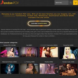 Femdom POV, Fetish Porn Sites