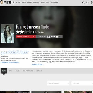 Famke Janssen, Nude Celebrities List