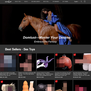Domlust, Online Sex Toys Shops