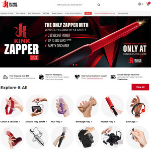 The Kink Store, Online Sex Toys Shops